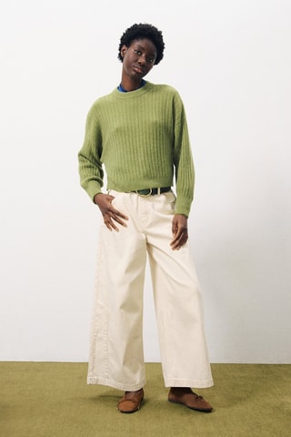 Trui Naicha - Olijfgroen