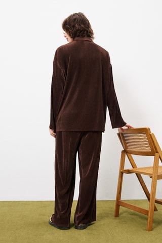 Blouse Edmondine - Donkerbruin