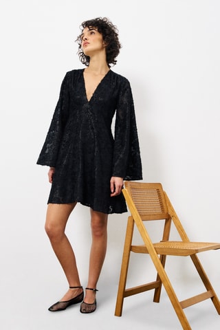 Abito a campana Adelys - Nero