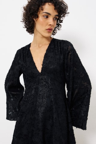 Abito a campana Adelys - Nero