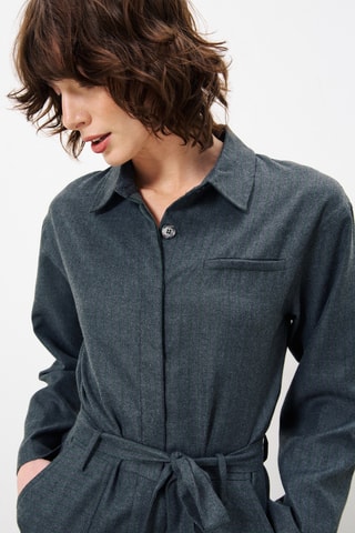 Jumpsuit Egle - Gemêleerd Donkergrijs