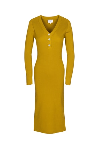 Trui-jurk Leanne - Olijfgroen