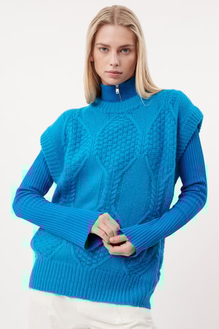 Trui Maddy - Kobaltblauw