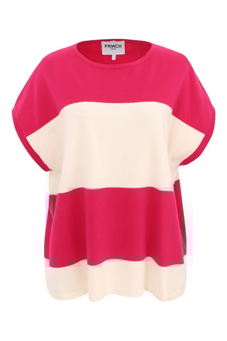 Maglia taglio ampio Camylle - Fucsia