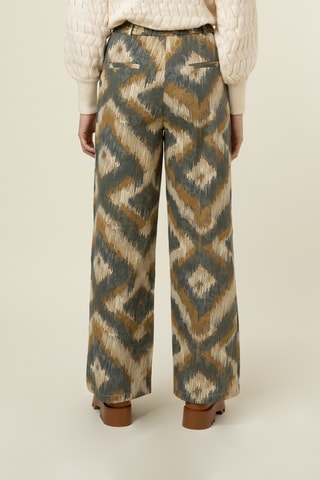 Broek Hoge Taille Mani - Bruin