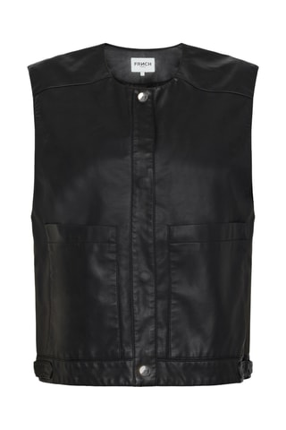 Mouwloos Jasje Eleonore - Zwart