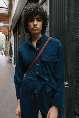 Jumpsuit Ady - Marineblauw