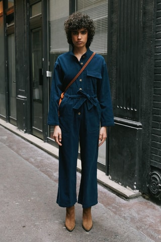 Jumpsuit Ady - Marineblauw