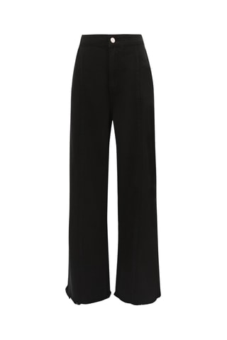 Wijde Jeans Alita - Zwart