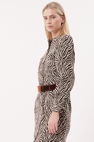 Blouse-Jurk Leonie - Zwart