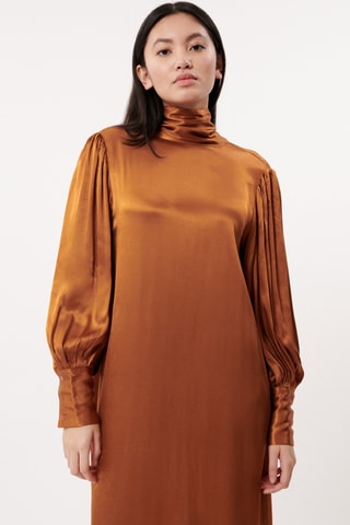 Lange Jurk Noor - Camel