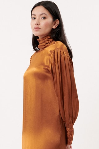 Lange Jurk Noor - Camel