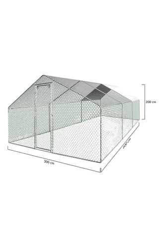 Corral de exterior con rejilla 18 m² 2023 - 3x6m