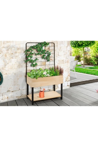 Jardinera con patas - 80 x 40 x 140 cm