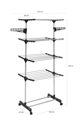 Tendedero Neo de 4 niveles - 24 m para tender