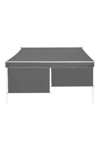 Toldo vertical Genova 4 x 3 m gris