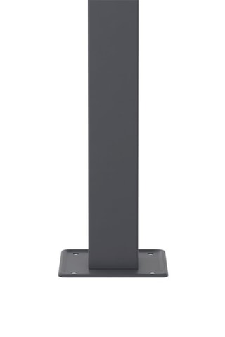 Pérgola con techo retráctil e inclinable Marina - Antracita