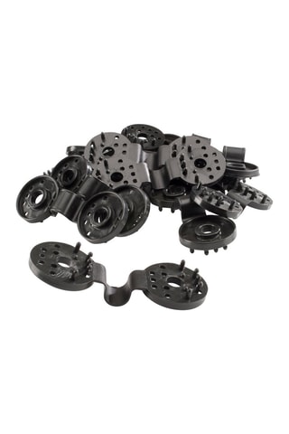 20 clips de plástico para malla de ocultación