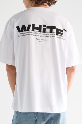 T-shirt Off Shared - Wit