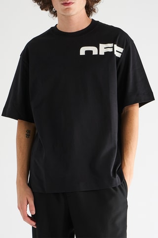 T-shirt Off Shared - Zwart