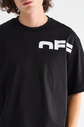 T-shirt Off Shared - Zwart