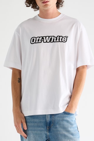 T-shirt Outline Logo - Wit