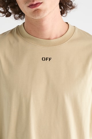 T-shirt Off Quote - Beige