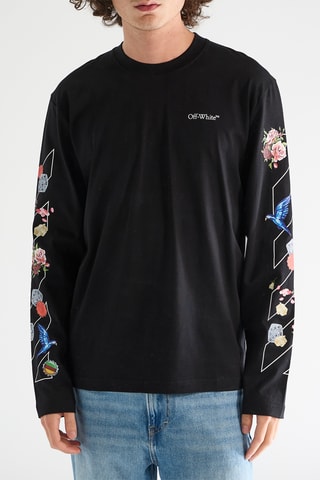 T-shirt Fresco Diag - Zwart