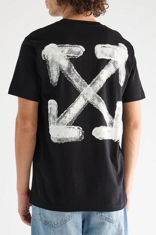 T-shirt Spray Arrow - Zwart