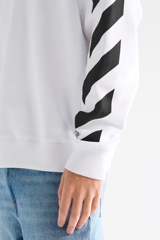 Sweater Diag Skate - Wit