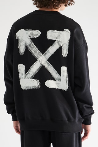 Sweater Spray Arrow - Zwart