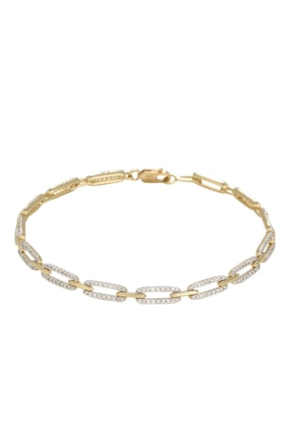 Armband Ausar Geelgoud en Diamanten