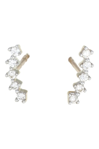 Oorbellen Aries - Witgoud en Diamanten