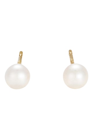 Oorbellen My Pearl - Geelgoud en Cultivéparels