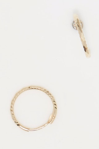 Creolen Twistées Geelgoud