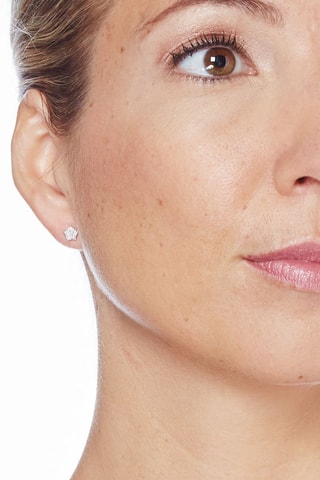 Oorbellen Lil'Star   Witgoud en Diamanten