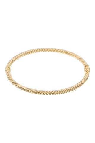 Armband Torsade Geelgoud