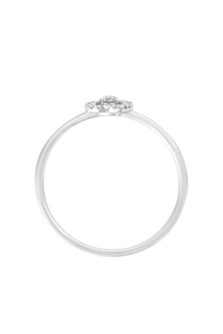 Ring Cœur Eternel - Witgoud en Diamanten