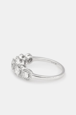 Ring Gabriela - Witgoud en Diamanten
