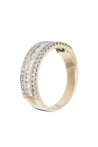 Ring Désir Geelgoud en Diamanten