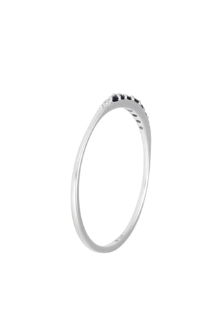 Ring Bryan - Witgoud en Saffieren