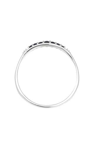 Ring Bryan - Witgoud en Saffieren