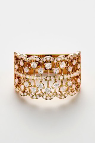  Ring Stockholm Geelgoud en Diamanten 