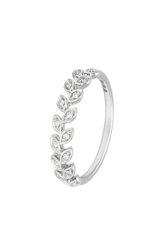 Ring Calliope Witgoud en Diamanten
