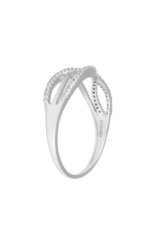 Ring Alaina - Witgoud en Diamanten