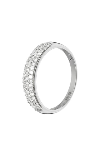 Trouwring Eclat Douceur Witgoud en Diamanten