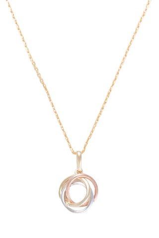 Hanger Croisade - Geelgoud, witgoud en roségoud