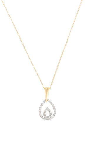 Hanger Shiloh - Geelgoud en Diamanten