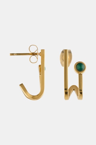 Boucles d’oreilles - Malachites