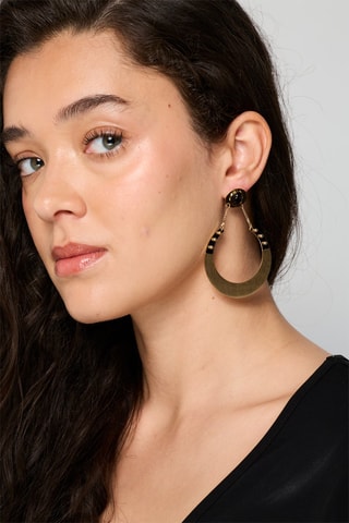 Boucles d’oreilles - Quartz fumés